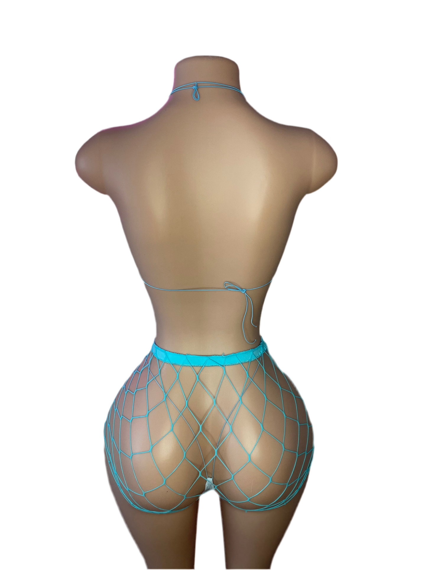 Baby Bleu Net 3pc Micro Bikini