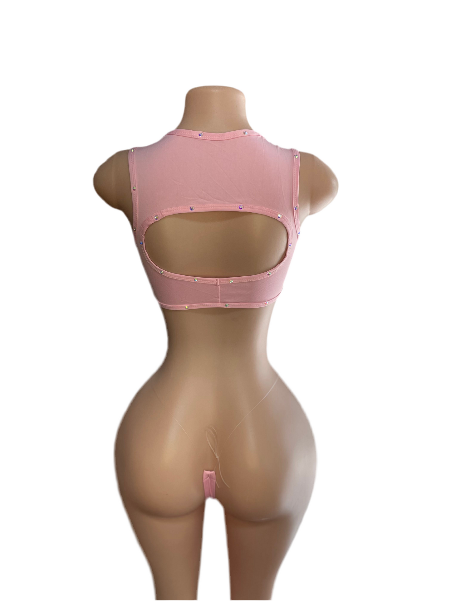 Alexis Lemonade 3pc Micro Bikini Short Set