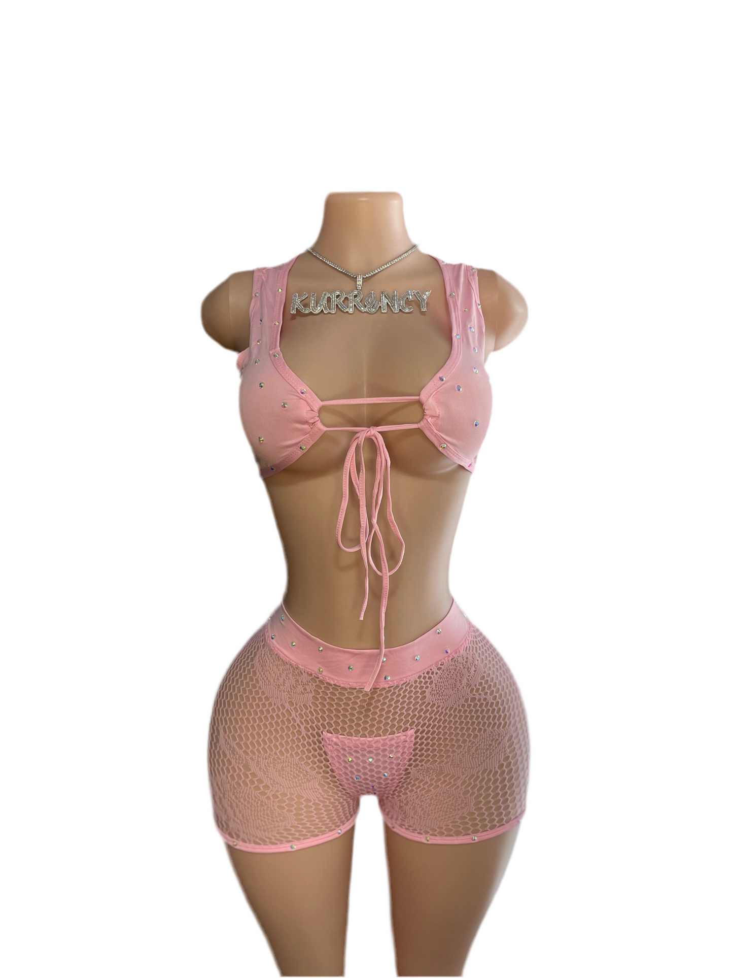 Alexis Lemonade 3pc Micro Bikini Short Set