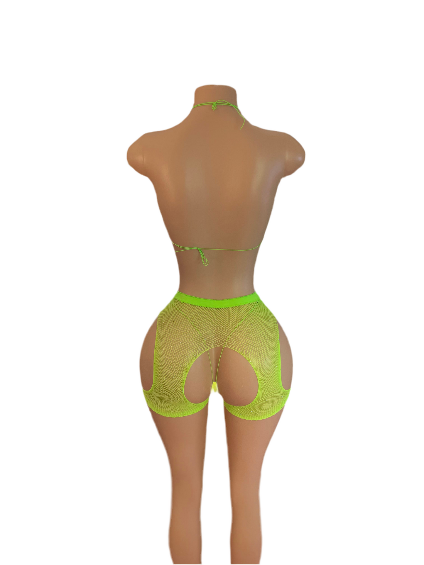 Limeade Hipster 3pc Micro Bikini