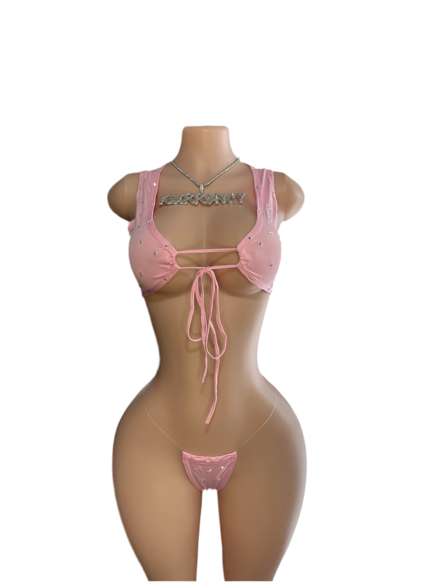 Alexis Lemonade 3pc Micro Bikini Short Set