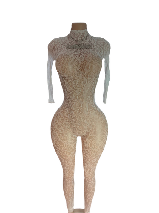 Kush White Bodysuit