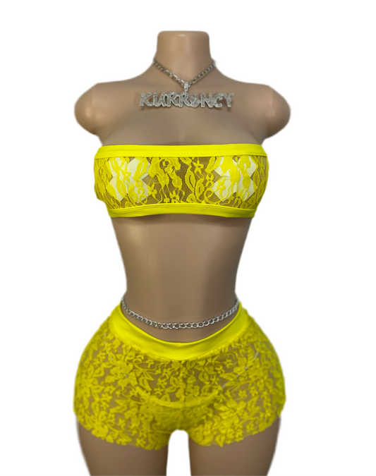 Yellowstone Micro Bikini 3pc Short Set