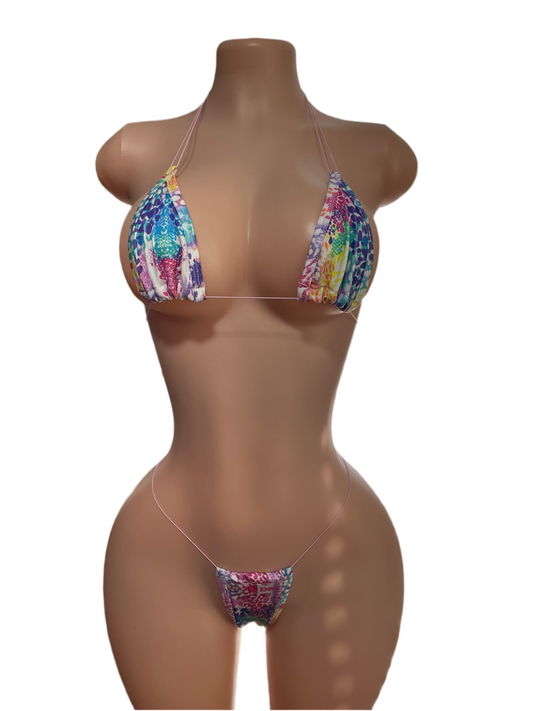 Candid Rainbow Micro Bikini Set
