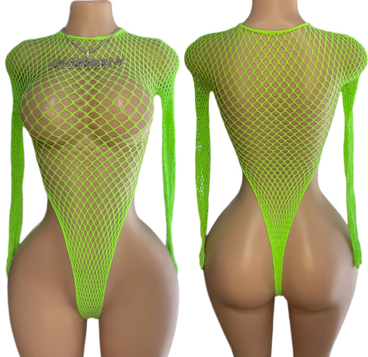 Body-con Net Bodysuit